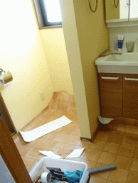 南欧風ヴィンテージ感あふれる素敵なトイレ空間に 世田谷区M様邸 南欧風ヴィンテージ感あふれる素敵なトイレ空間に 世田谷区M様邸